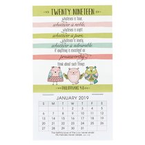2019 Mini Magnetic Calendar: Whatever is True, Whatever is Noble..... 2019 Mini Magnetic Calendar: Whatever is True, Whatever is Noble.....