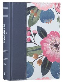 NIV Womans Study Bible Blue Floral Full-Color NIV Womans Study Bible Blue Floral Full-Color