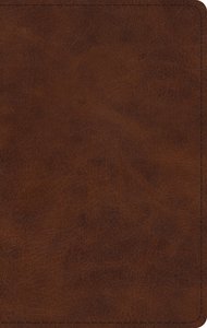 ESV Large Print Thinline Bible Deep Brown ESV Large Print Thinline Bible Deep Brown