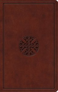 ESV Value Thinline Bible Brown Mosaic Cross Design ESV Value Thinline Bible Brown Mosaic Cross Design