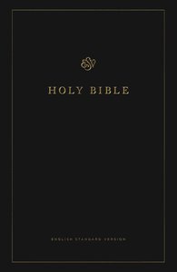 ESV Reference Bible Black (Red Letter Edition) ESV Reference Bible Black (Red Letter Edition)