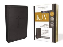 KJV Reference Bible Compact Large Print Black (Red Letter Edition) KJV Reference Bible Compact Large Print Black (Red Letter Edition)
