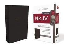 NKJV Deluxe Reference Bible Compact Large Print Black (Red Letter Edition) NKJV Deluxe Reference Bible Compact Large Print Black (Red Letter Edition)