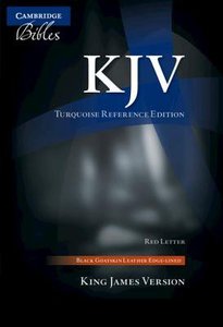 KJV Turquoise Reference Bible Black (Red Letter Edition) KJV Turquoise Reference Bible Black (Red Letter Edition)