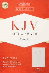 KJV Gift Award Bible White KJV Gift Award Bible White