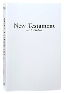 KJV Economy New Testament With Psalms White (Red Letter Edition) KJV Economy New Testament With Psalms White (Red Letter Edition)