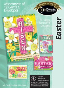 Easter Boxed Cards: Cross/Floral Easter Boxed Cards: Cross/Floral